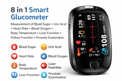 🏆2026 Latest Non‑Invasive Glucose Monitor – Needle‑Free Health Tracking