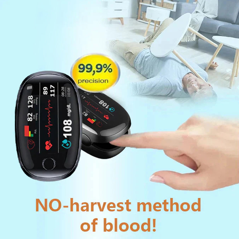 🏆2026 Latest Non‑Invasive Glucose Monitor – Needle‑Free Health Tracking