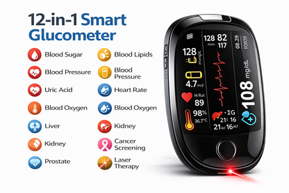 🏆2026 Latest Non‑Invasive Glucose Monitor – Needle‑Free Health Tracking